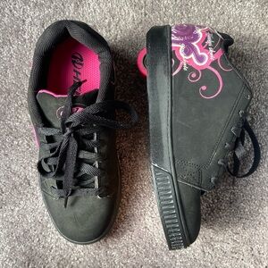 Heelys Pink and Black Sneakers
